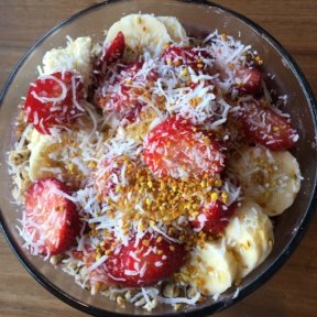 Gluten-free acai bowl from The Hive
